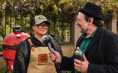 Des gâteaux dans la braise : Le feu sacré de Blondie Camp BBQ est le 2e épisode du podcast du Studio Recipe